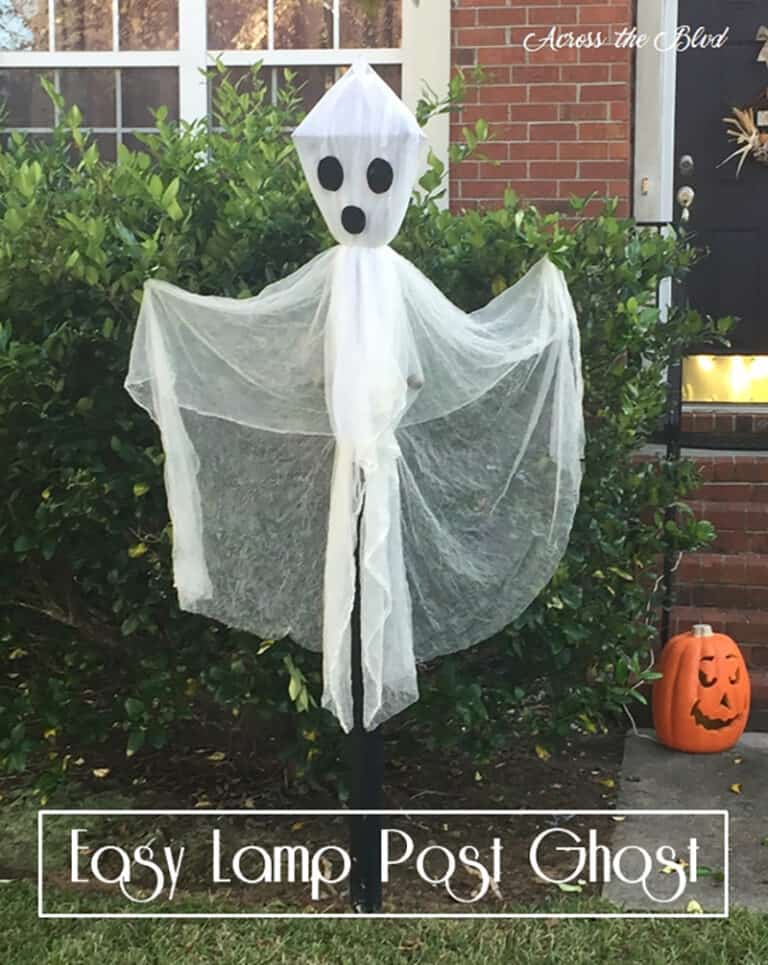 30 Best Halloween Ghost Decorations For A Spooky Outdoors