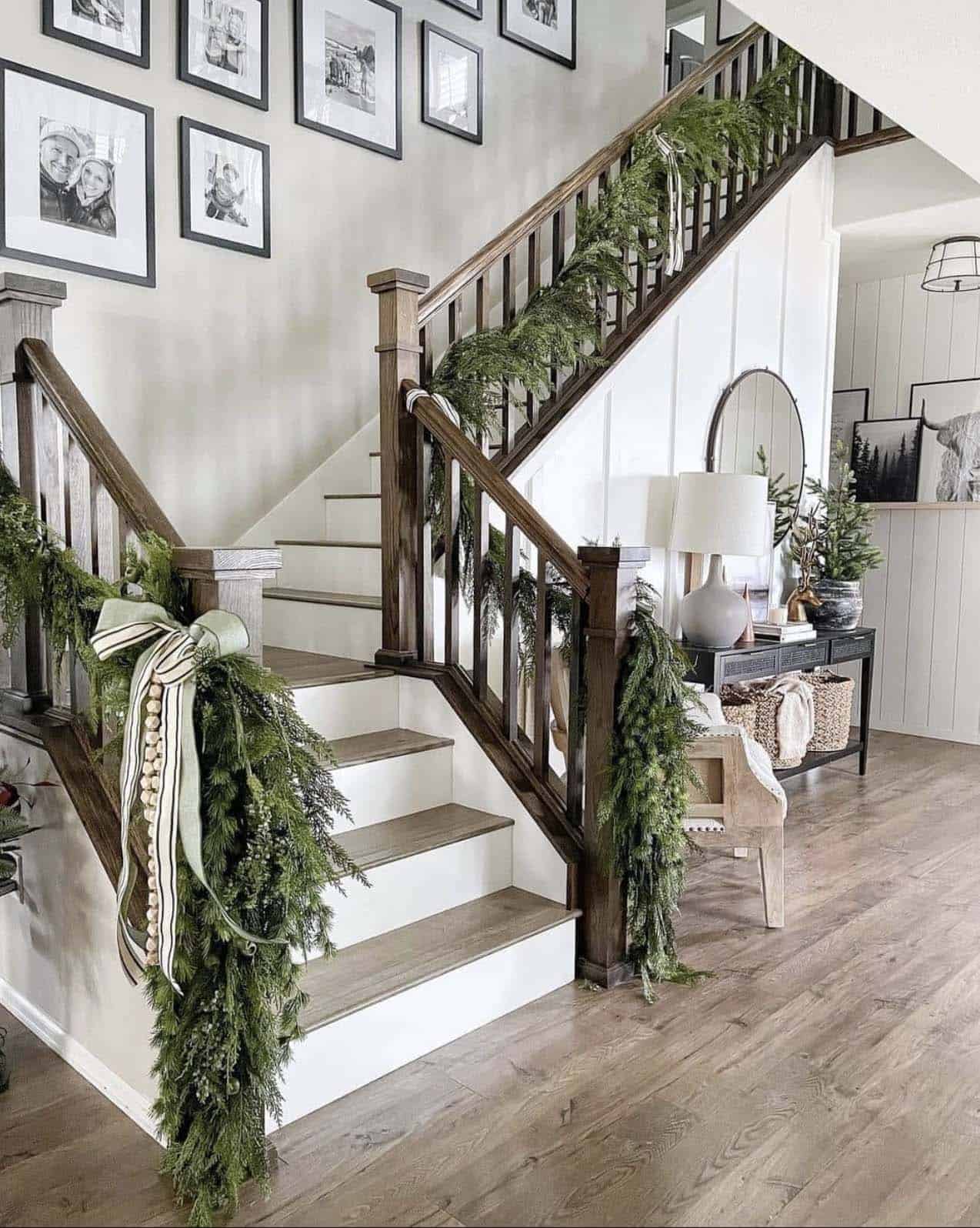 draped-staircase-garland-with-ribbon-christmas