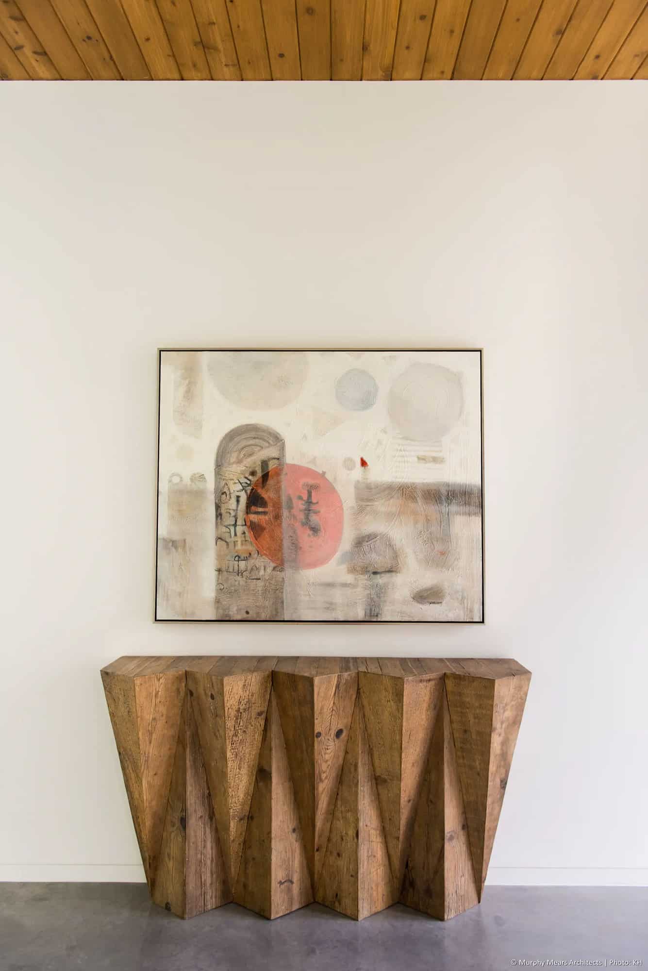 modern-home-entry-wood-console-table-with-wall-art