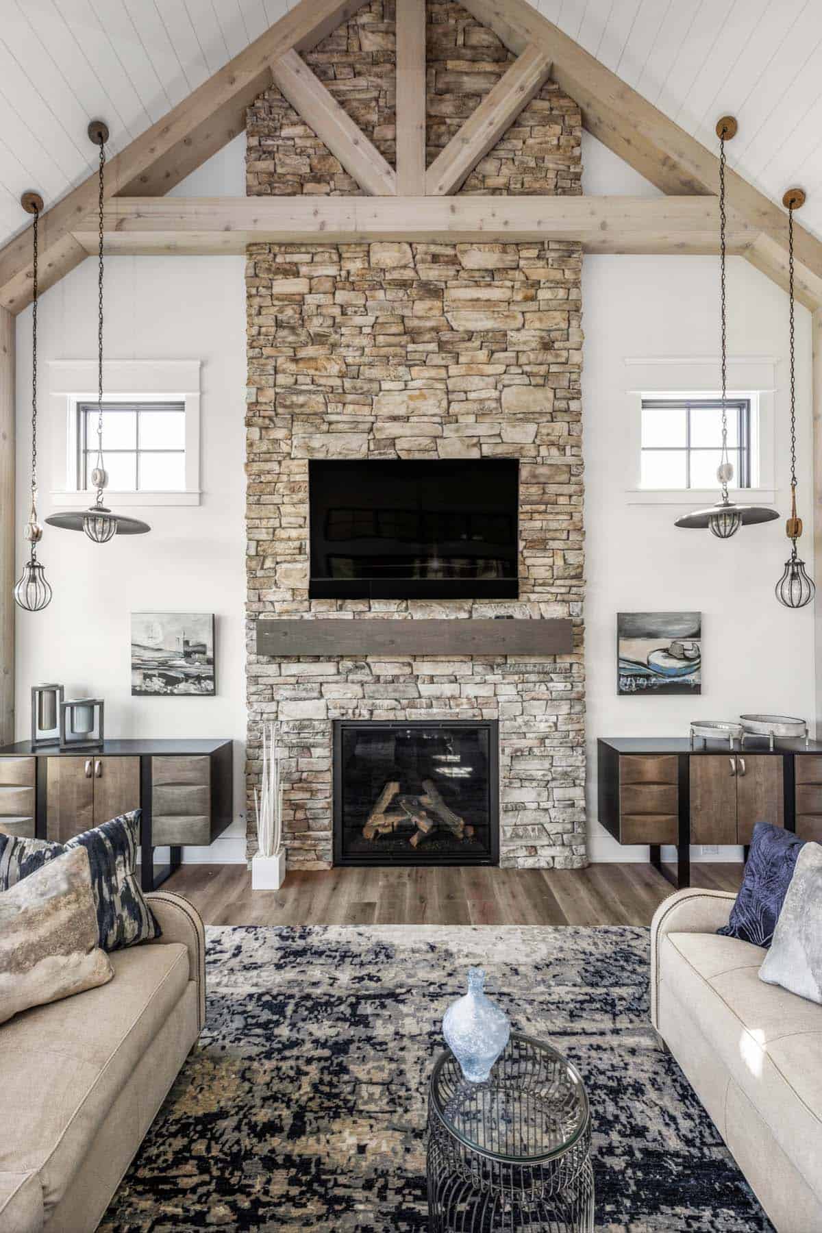 modern-farmhouse-living-room-with-a-fireplace