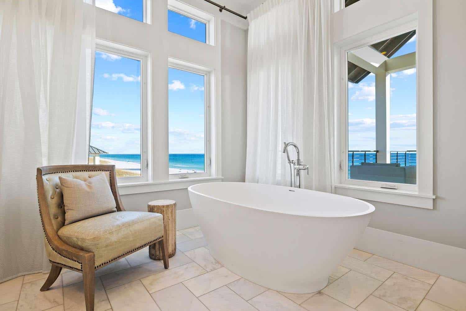 beach-style-bathroom-with-a-freestanding-tub