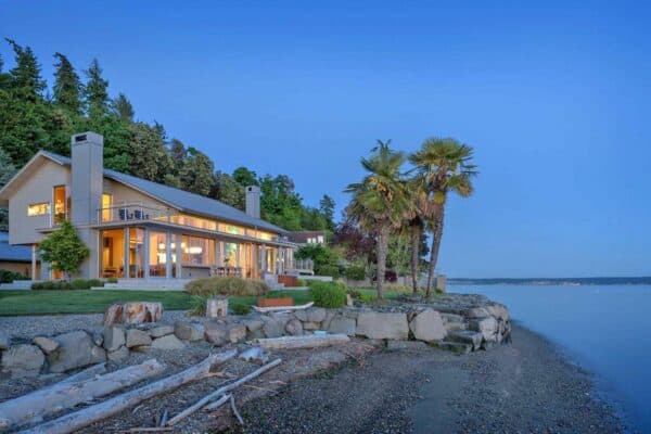 featured posts image for This beachfront home overlooking the Puget Sound gets a fabulous renovation