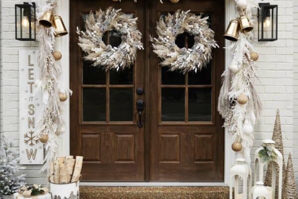featured posts image for 25 White Christmas Decorating Ideas To Make Your Home Sparkle