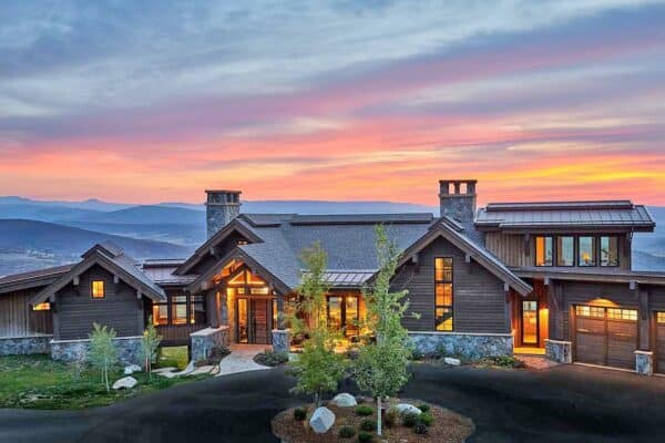 featured posts image for Craftsman hilltop home inspired by striking views of the Colorado Rockies