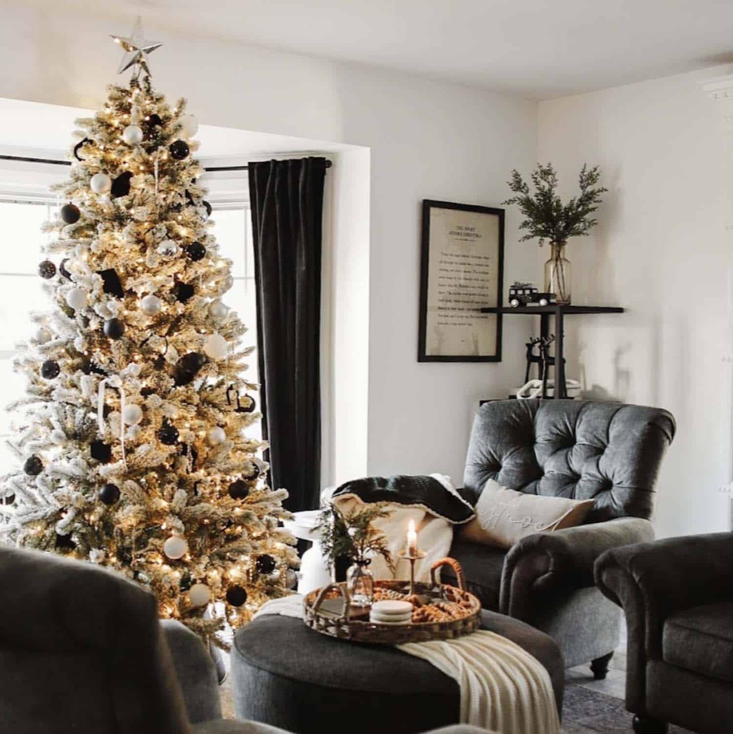 modern-living-room-with-a-flocked-christmas-tree