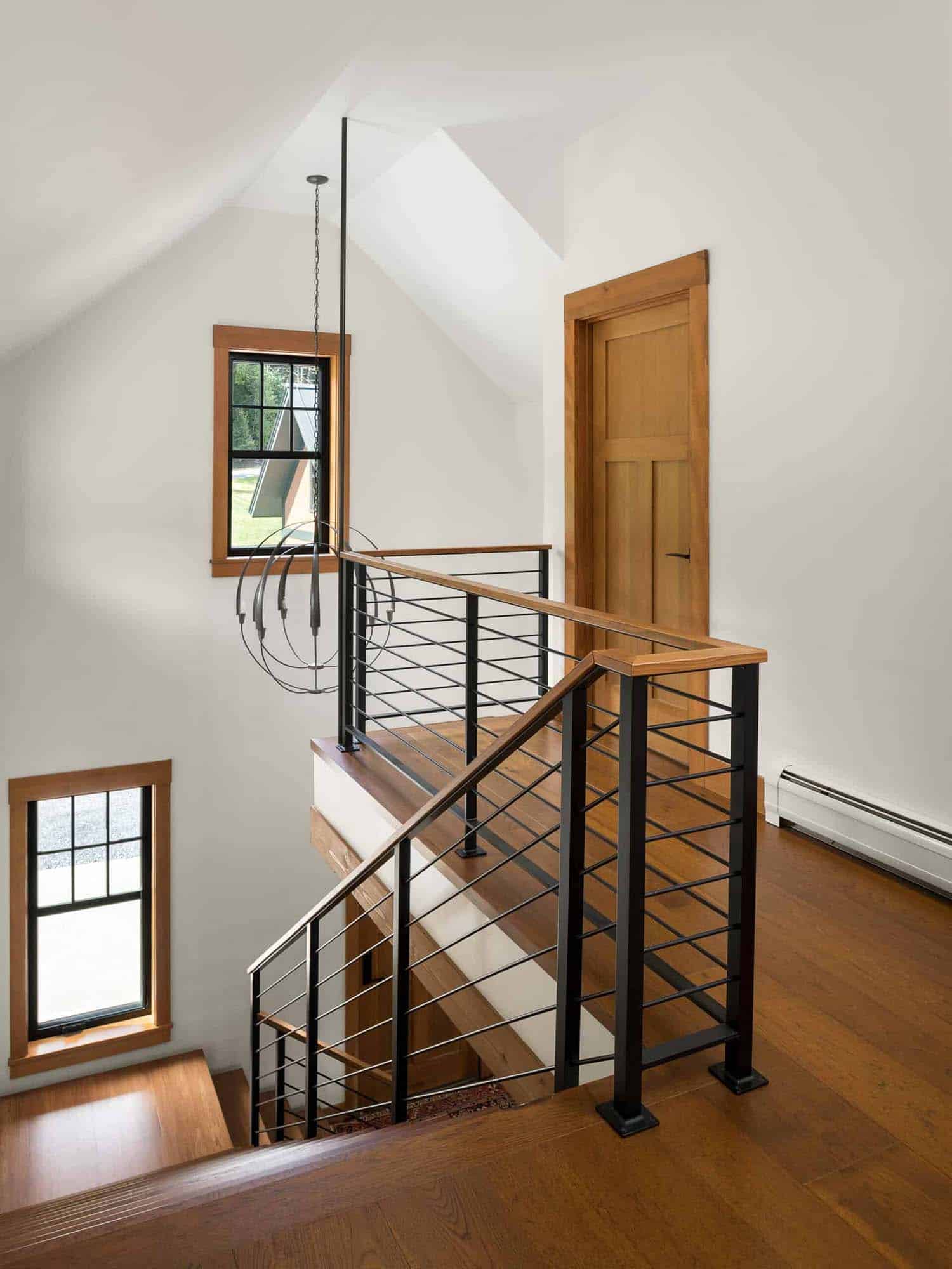 rustic-staircase-to-upstairs-hallway
