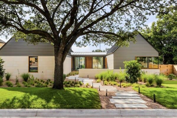 featured posts image for Step into this striking modern home in a leafy Austin neighborhood