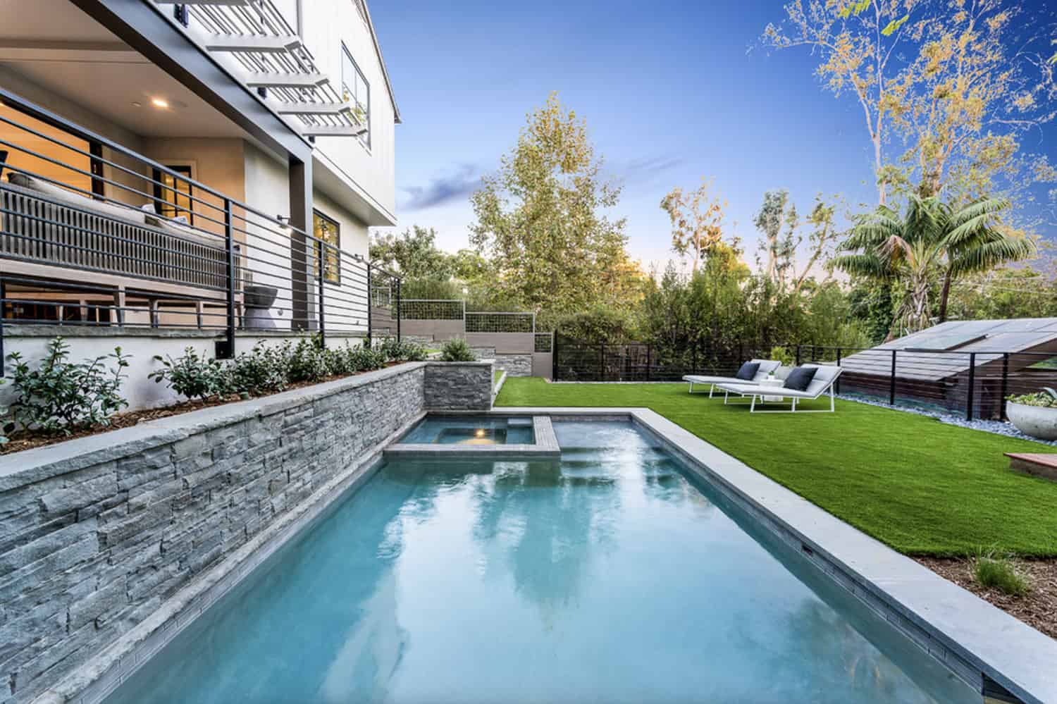 contemporary-farmhouse-exterior-pool