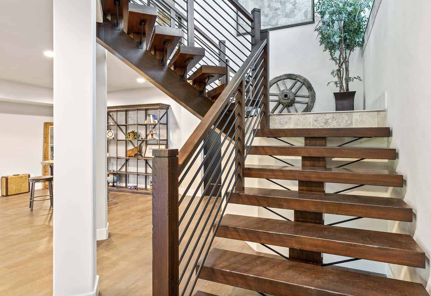 modern-farmhouse-basement-staircase