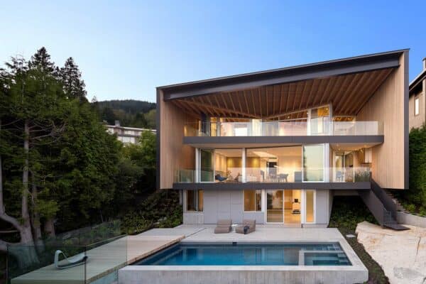 featured posts image for This fascinating modern Vancouver house offers a place of solitude