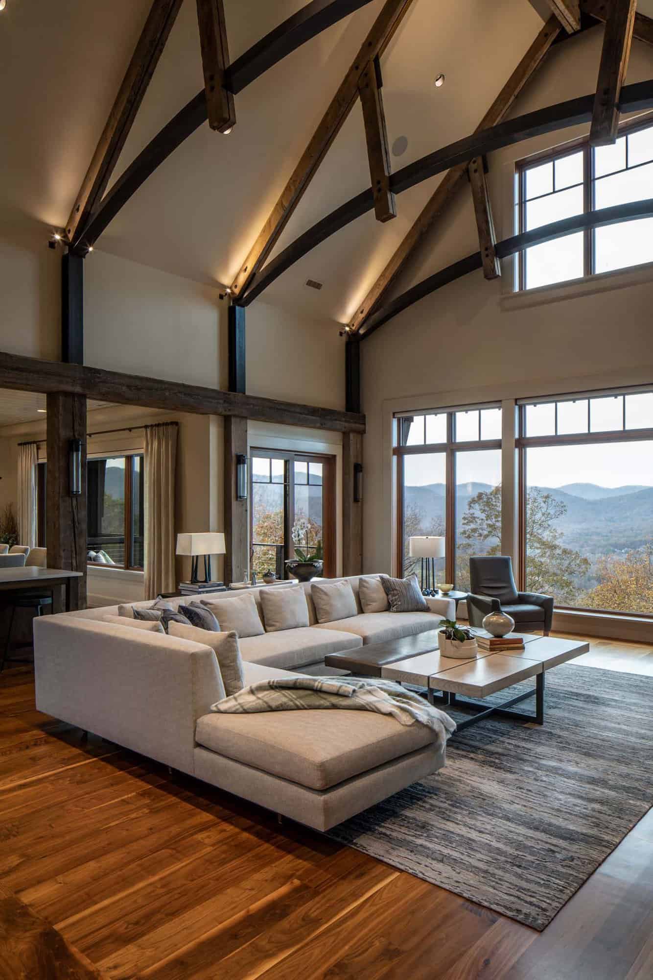 mountain-modern-living room