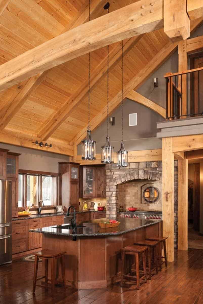 mountain-timber-frame-rustic-kitchen