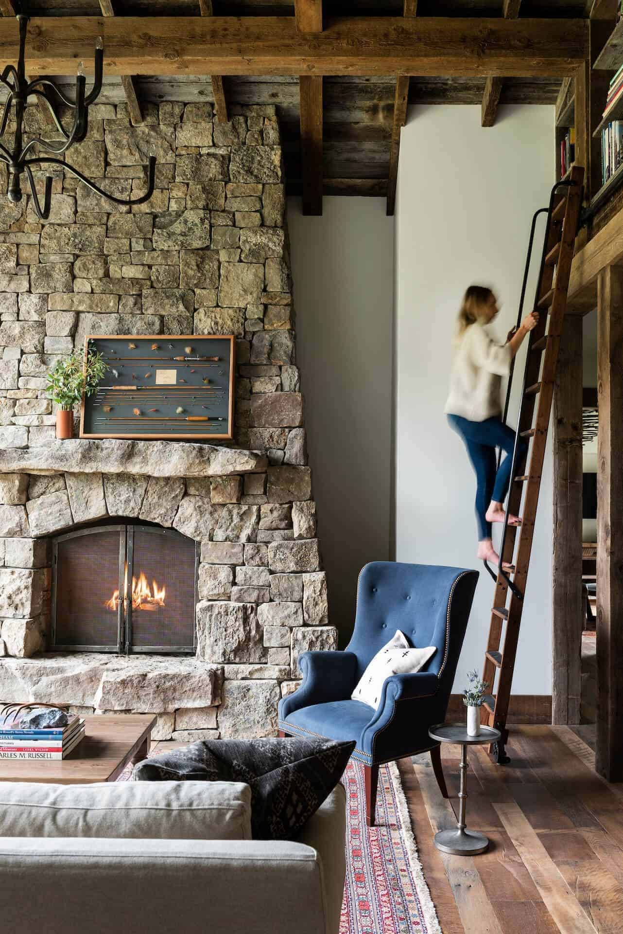 rustic-cabin-living-room-with-a-fireplace