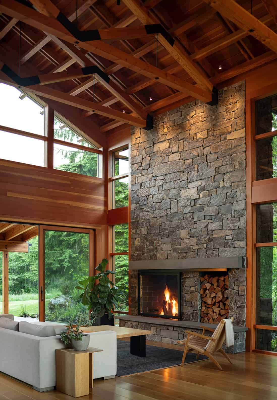 rustic-living-room-with-a-fireplace