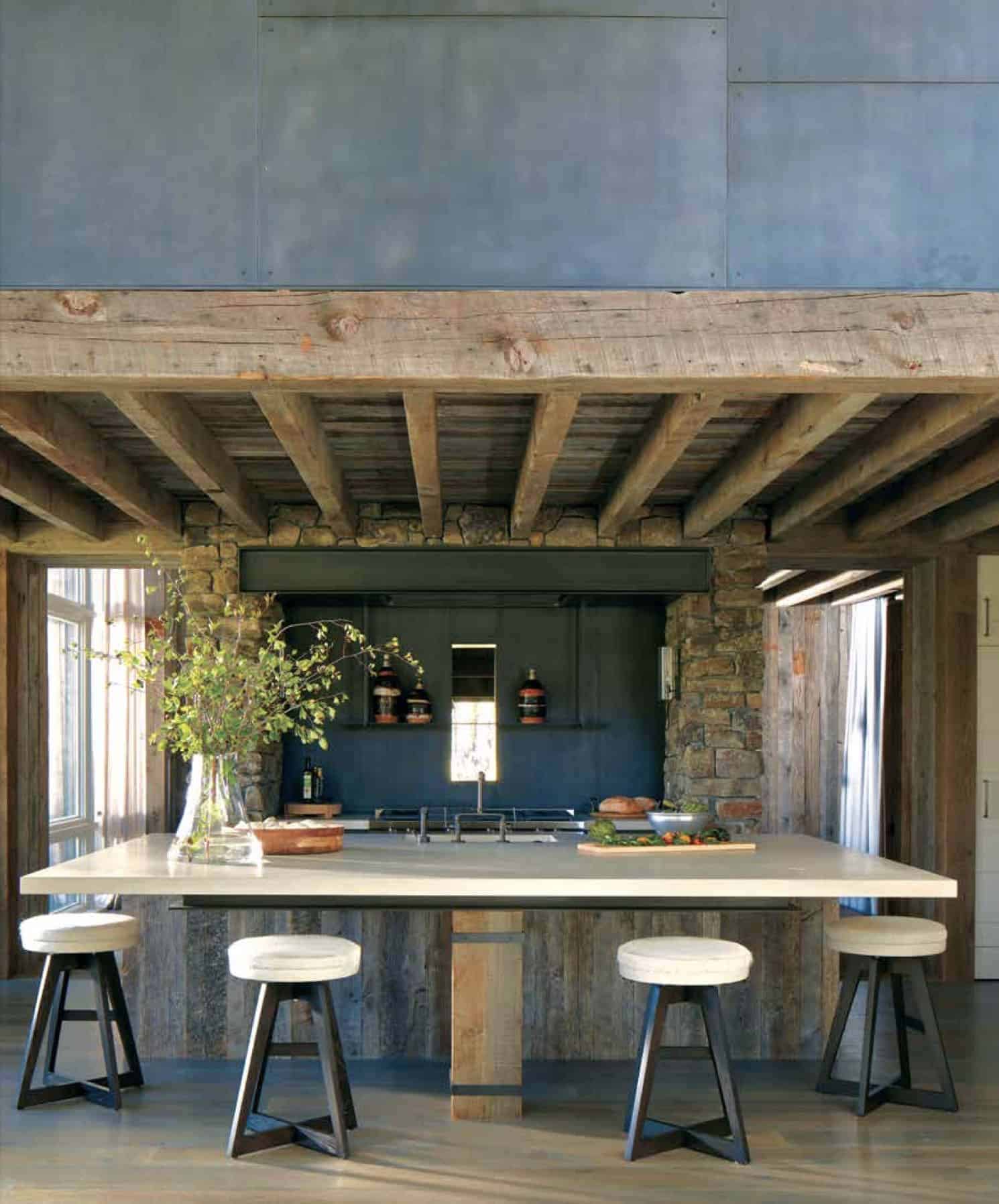 rustic-modern-style-kitchen