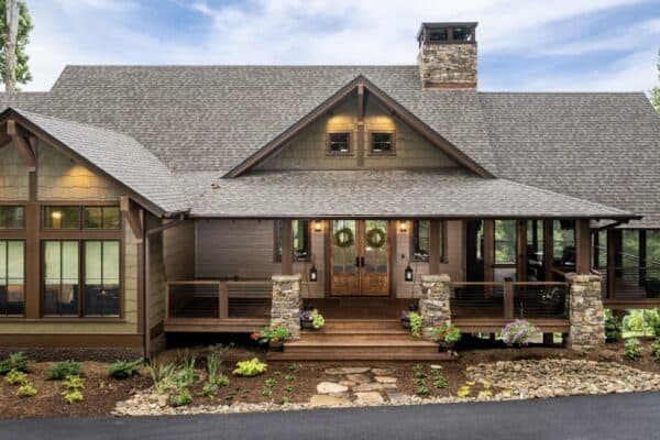 featured posts image for Tour this rustic mountain dream home in the woods of North Carolina