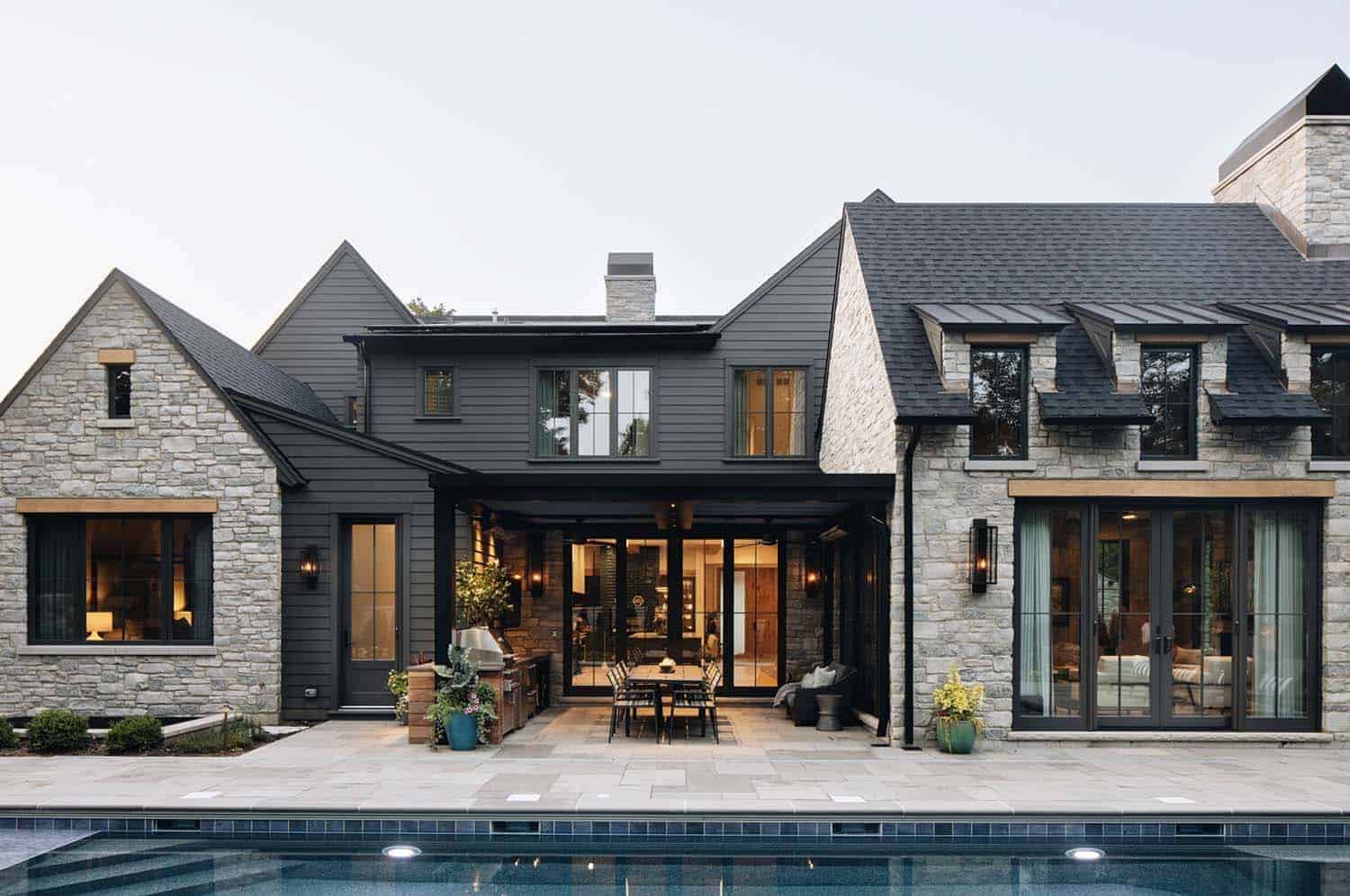 transitional-style-home-exterior