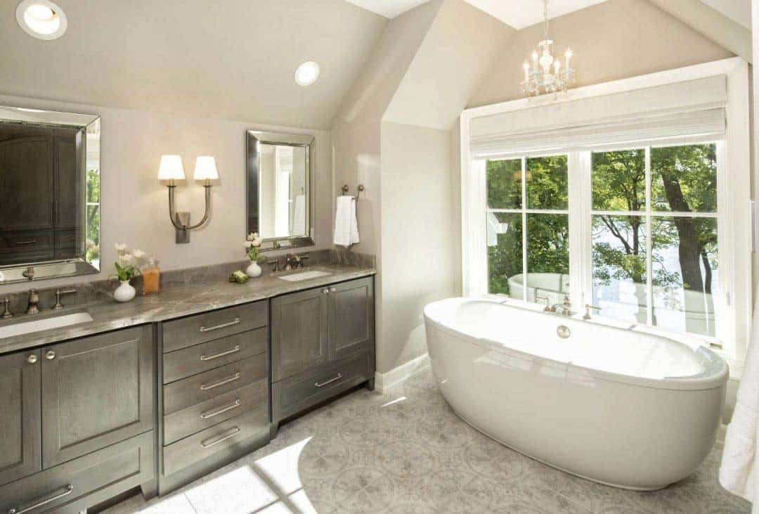 transitional-style-bathroom-with-a-freestanding-tub