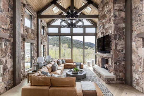 featured posts image for Step into this beyond stunning log cabin hideaway in the Utah mountains