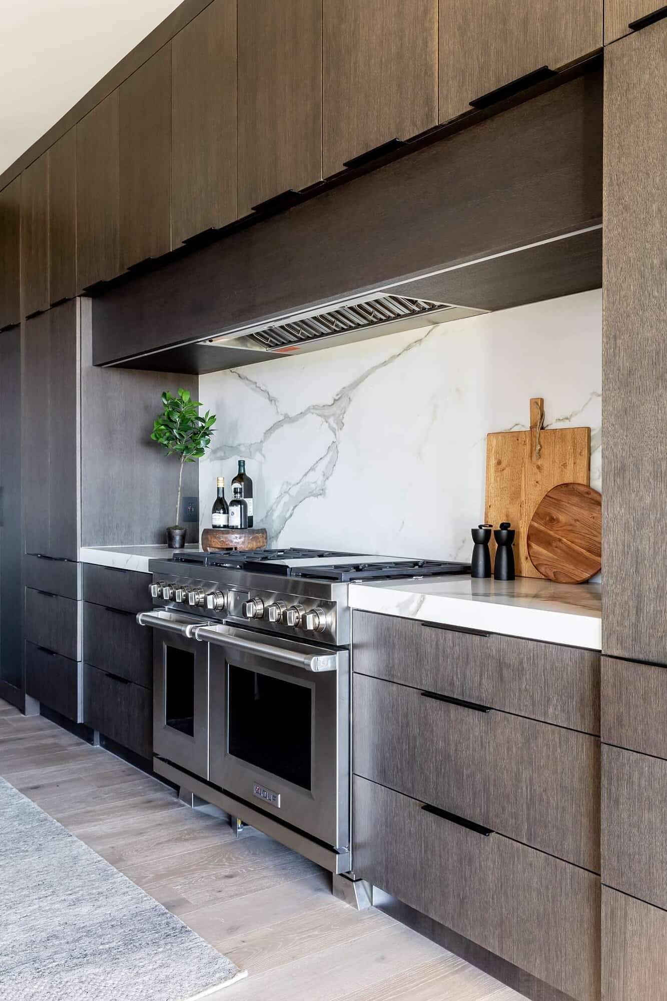 modern-kitchen-with-a-view-of-the-range-wall