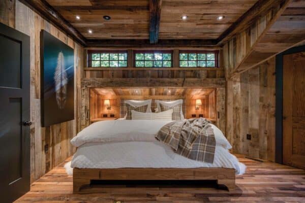 featured posts image for This rustic modern mountain cabin gets a stunning update in Asheville