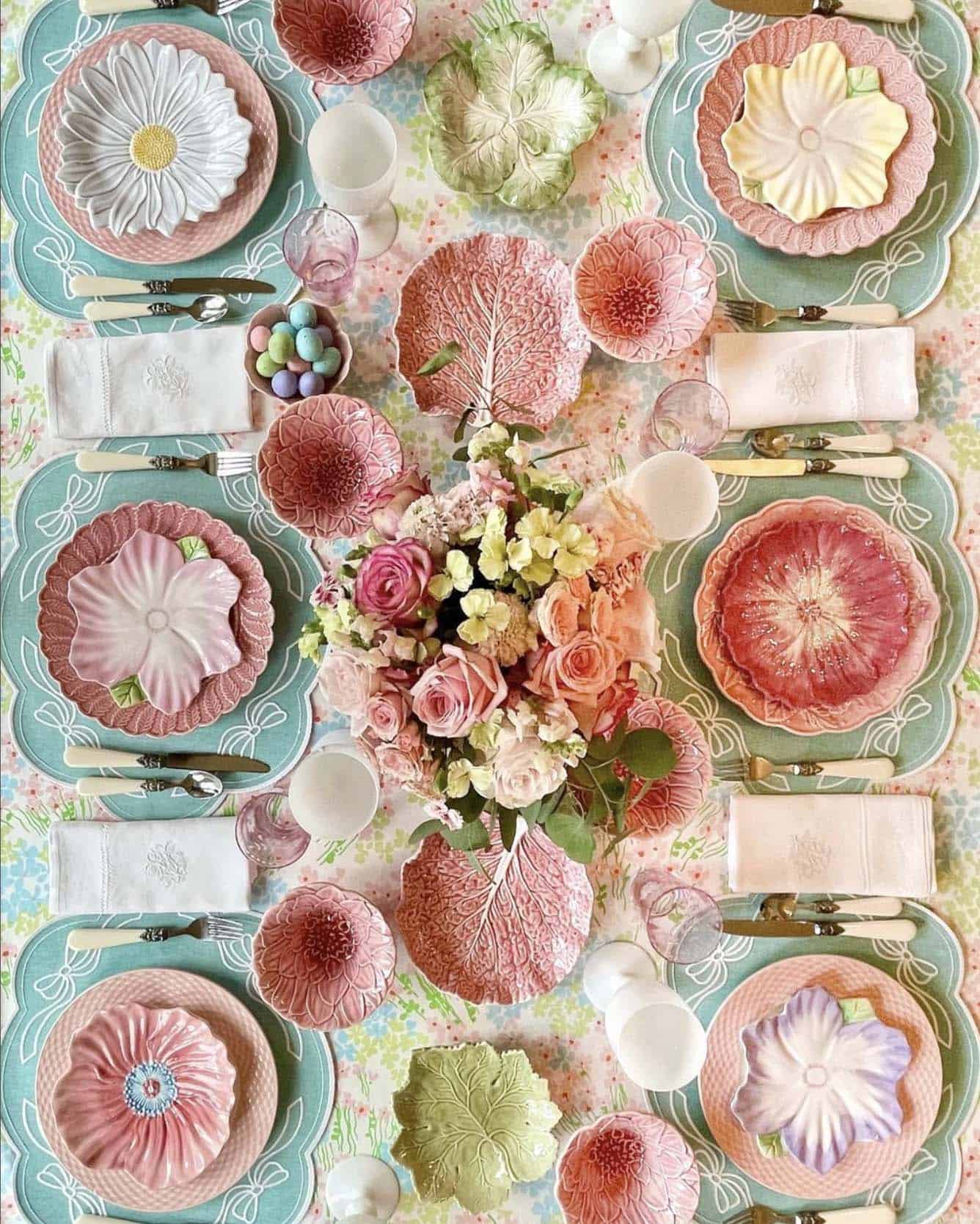 colorful-easter-dining-table