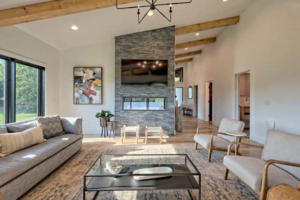 contemporary-living-room-fireplace