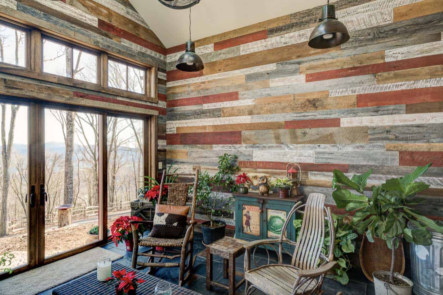 cozy-rustic-sunroom-with-reclaimed-wood