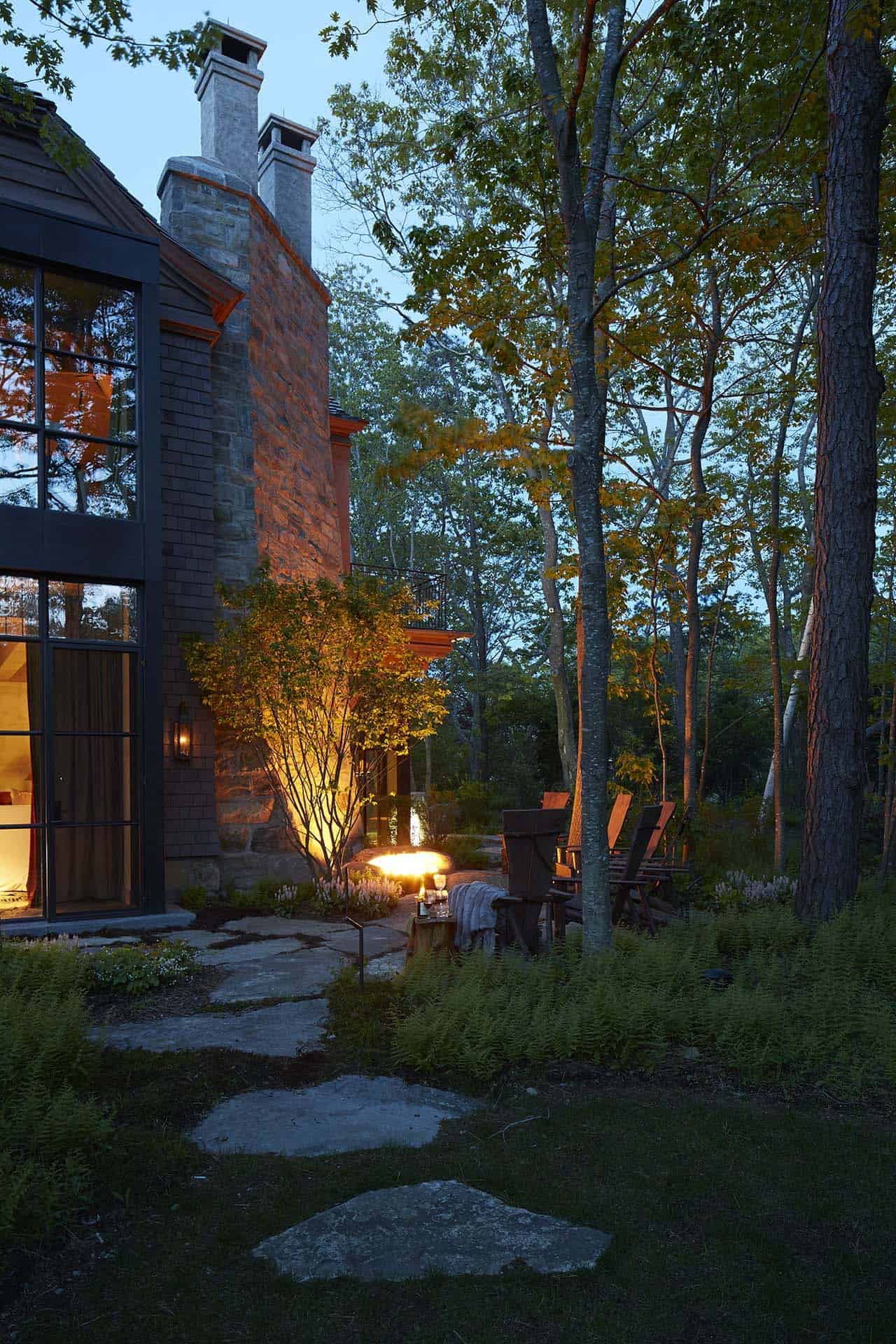 modern-rustic-new-england-home-exterior-at-dusk
