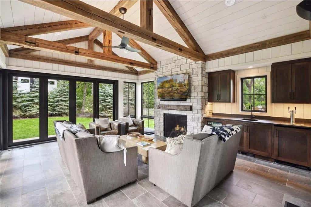 farmhouse-living-room-with-a-fireplace