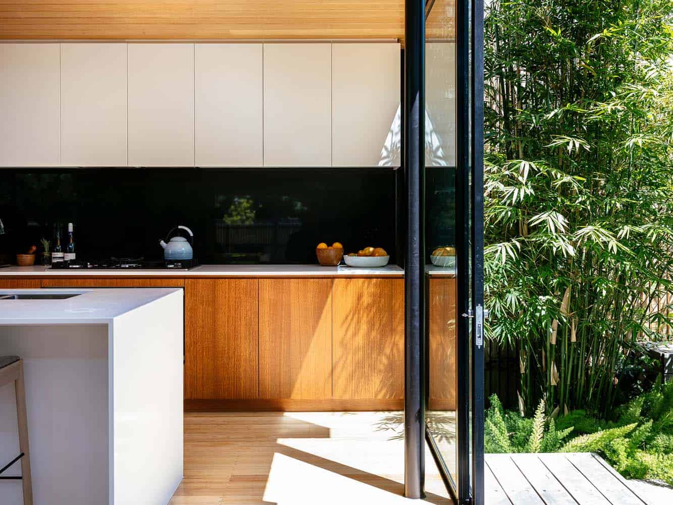 modern-kitchen-with-a-sliding-glass-door