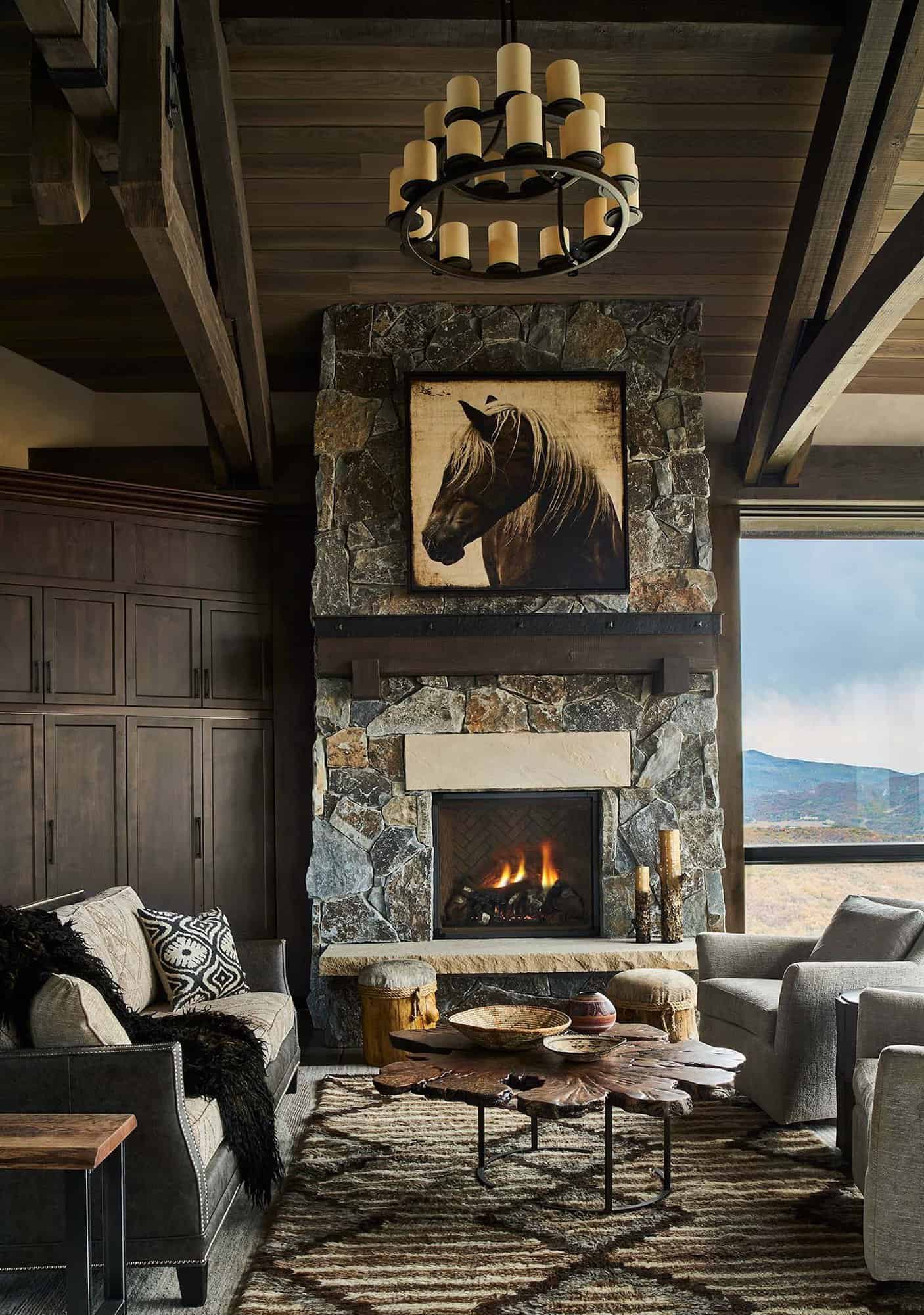 Rustic meets fashionable on this lovely Colorado mountain sanctuary