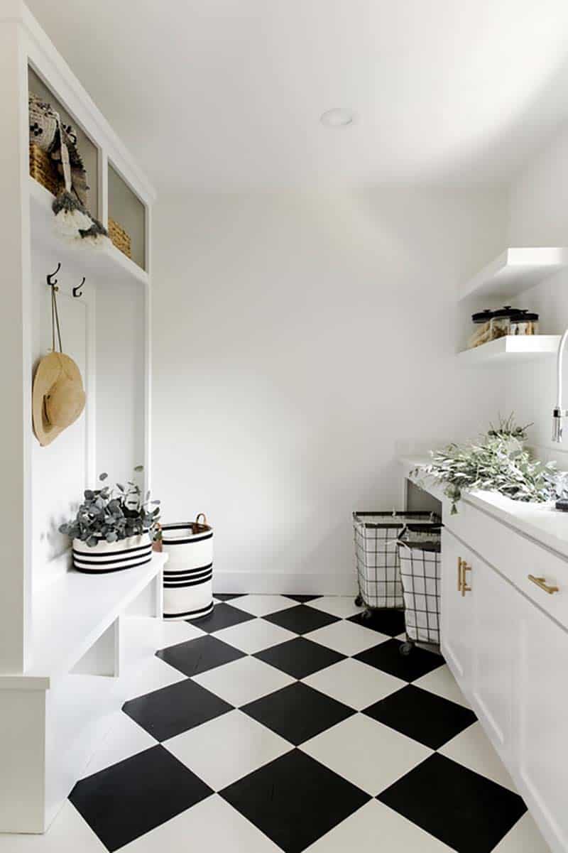 transitional-style-laundry-room