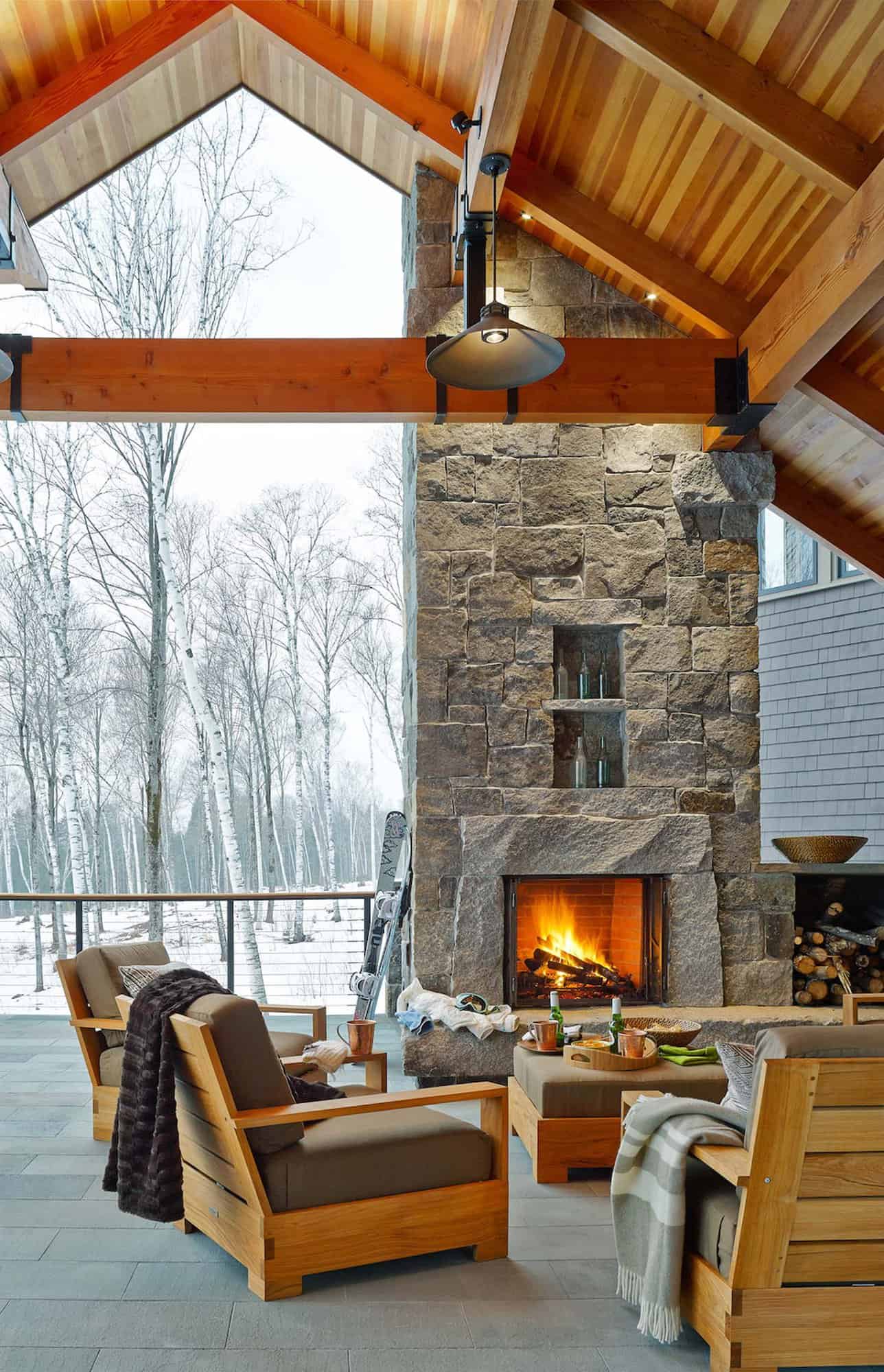 rustic-mountain-house-patio-with-a-fireplace