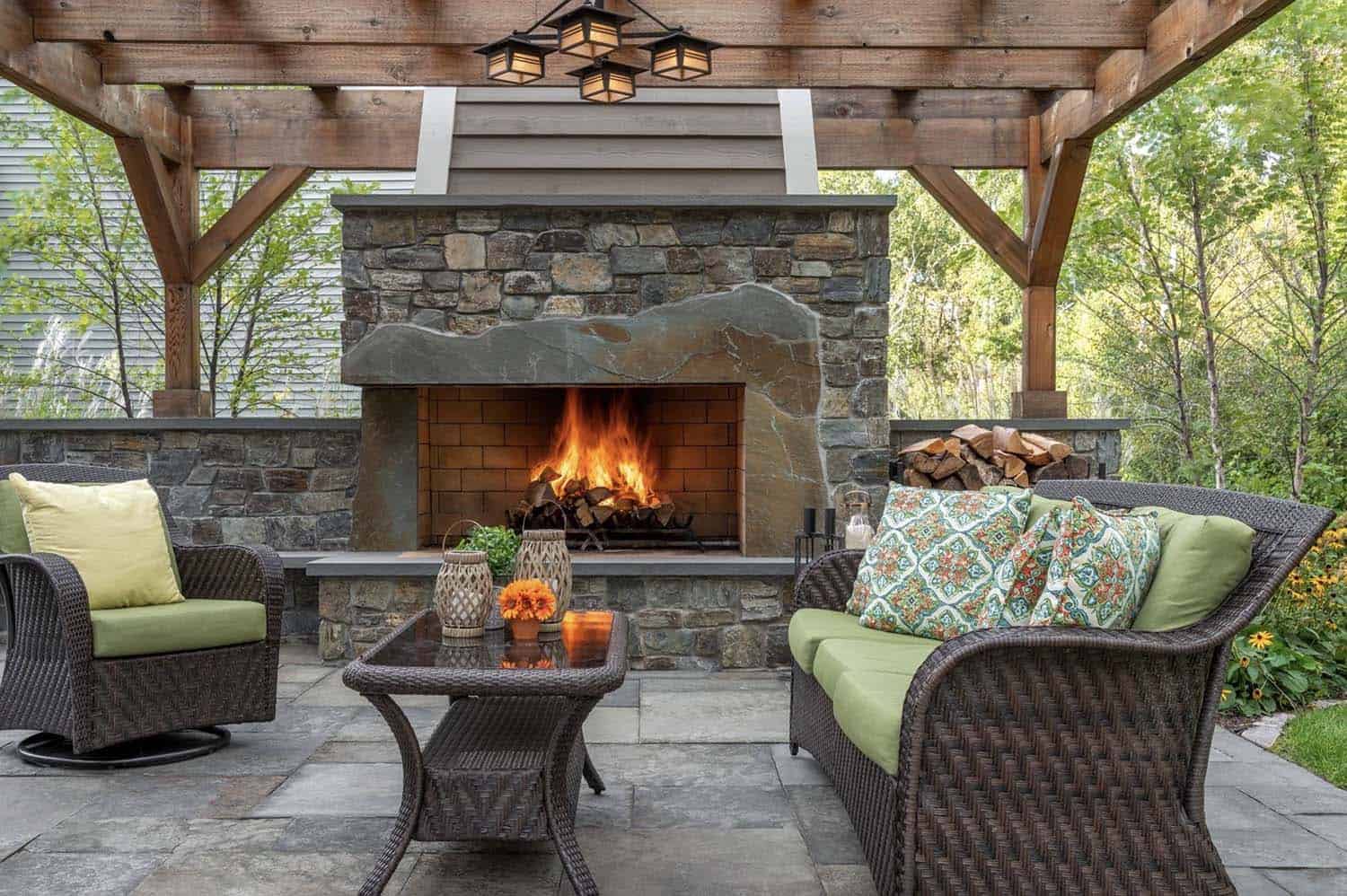 statement-fireplace-with-montana-stone-and-a-pergola