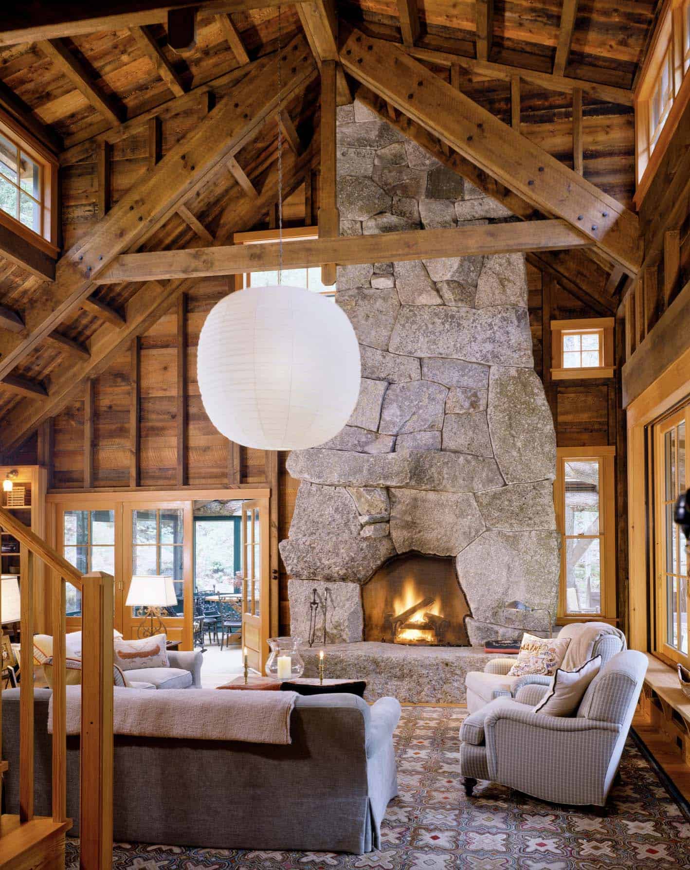 rustic-cabin-living-room-fireplace