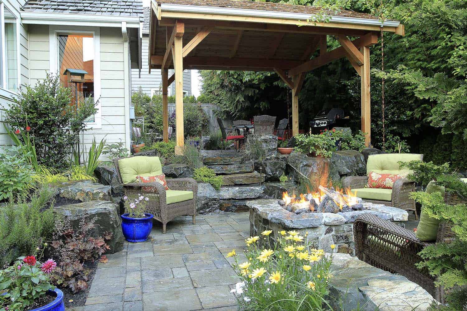 pergola-covered-patio-with-a-fire-pit