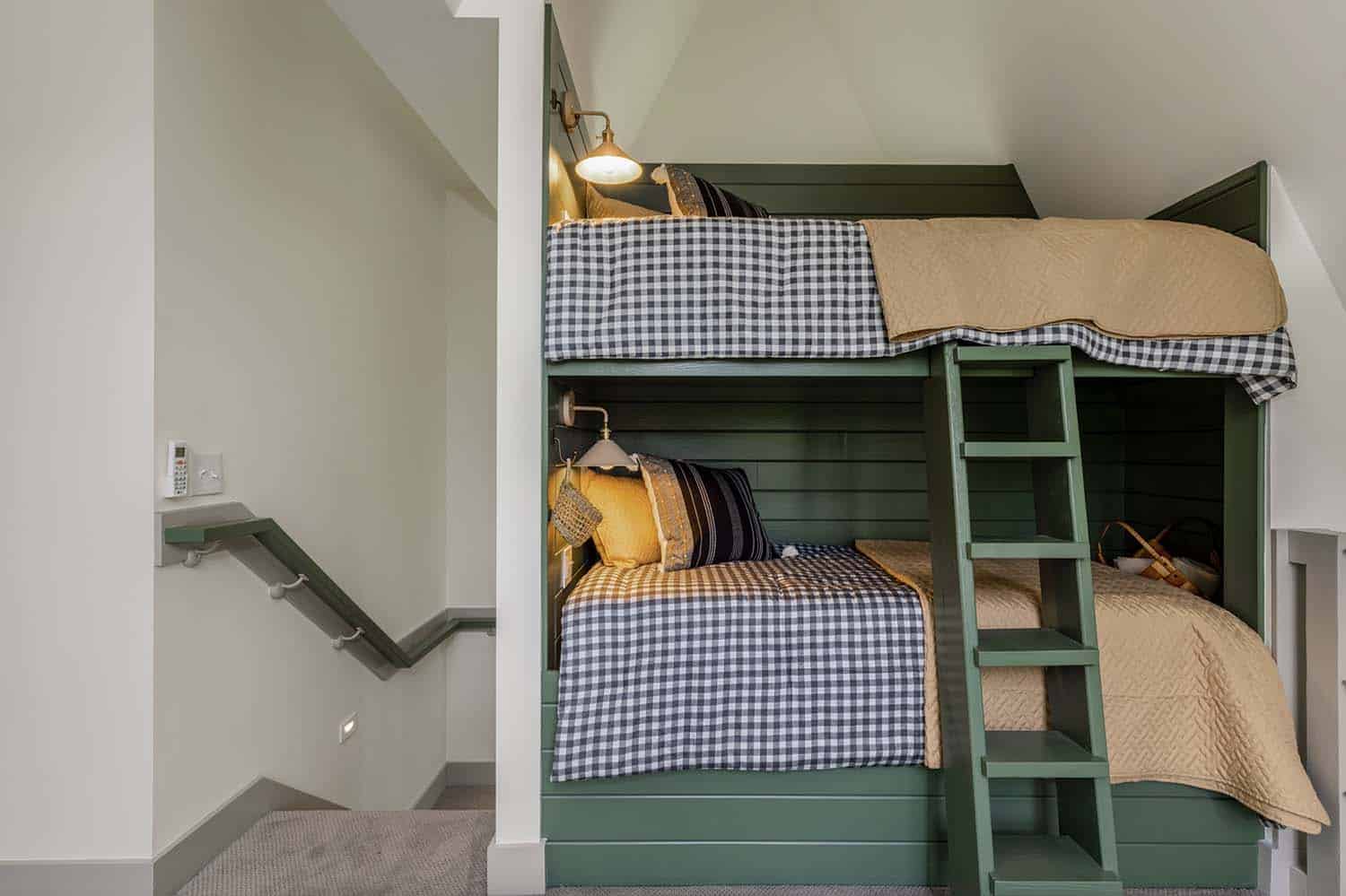 a-frame-cabin-scandinavian-bunk-bedroom