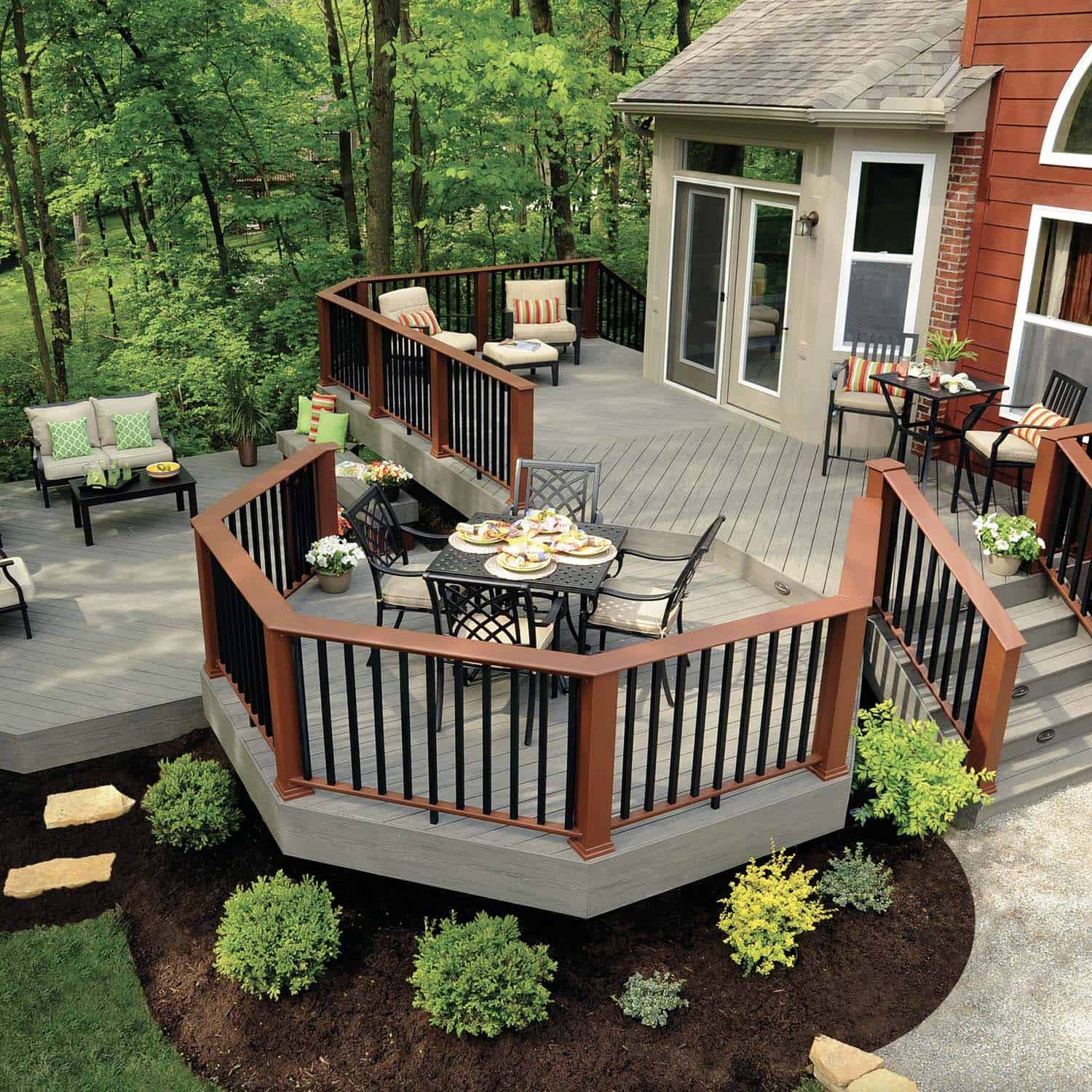 multi-level-backyard-deck-with-gardens