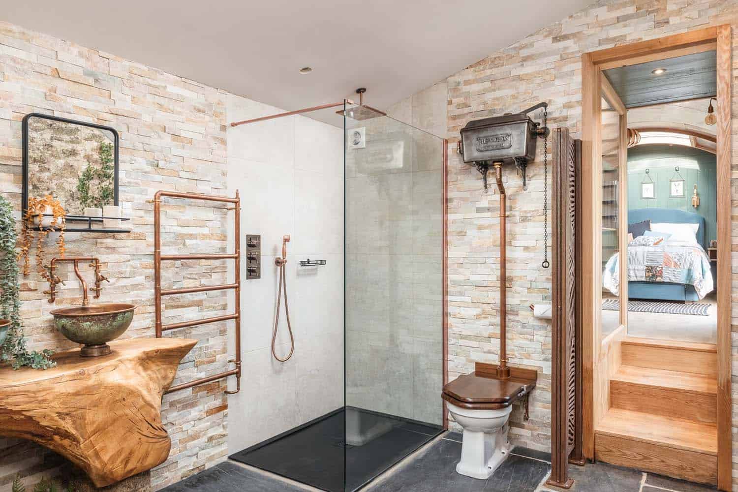 stone-cottage-bathroom-with-a-glass-enclosed-shower