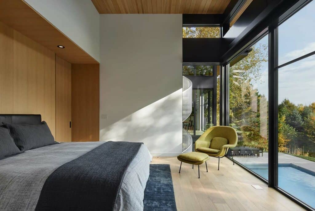 A beautifully reimagined home in Minnesota nestles into a cloud forest