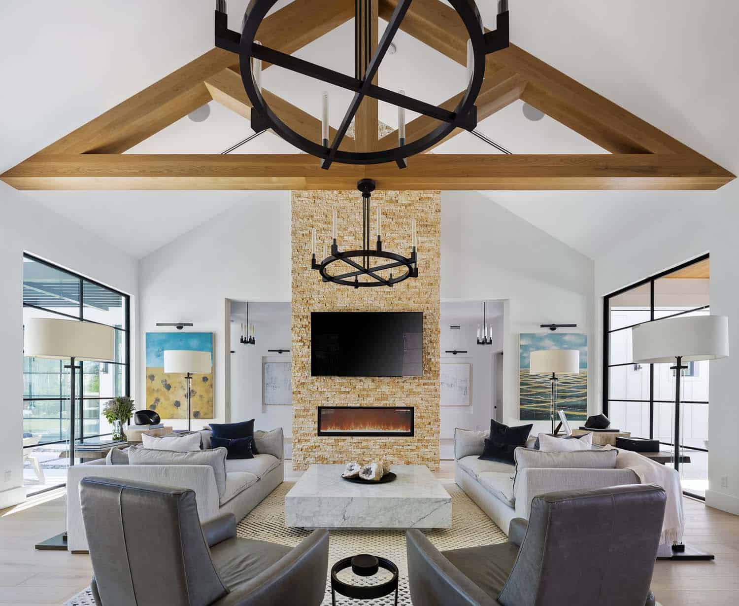 modern-living-room-with-vaulted-ceiling