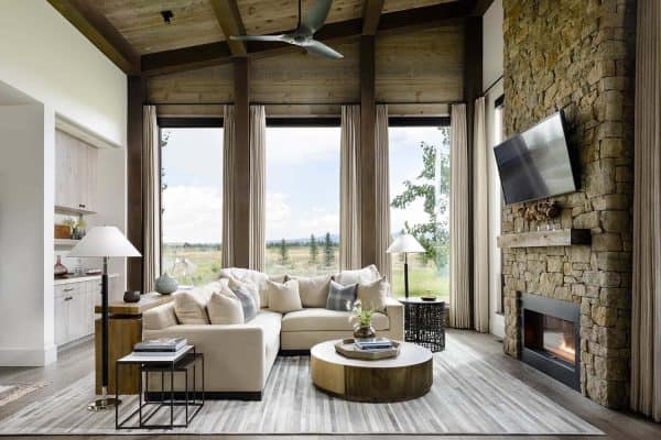featured posts image for A modern timber frame cabin with breathtaking views of the Teton Mountains