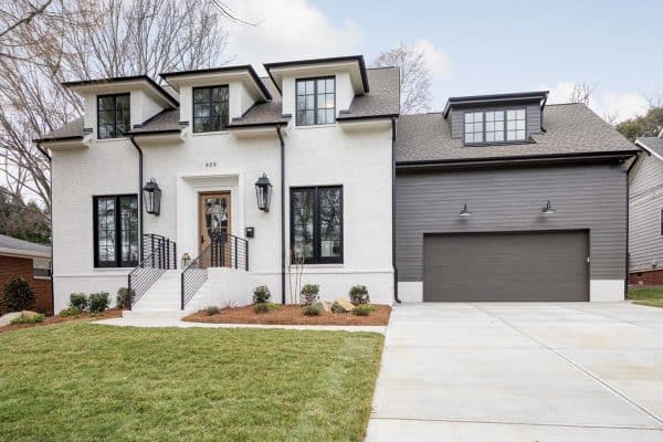 traditional-white-brick-home-exterior