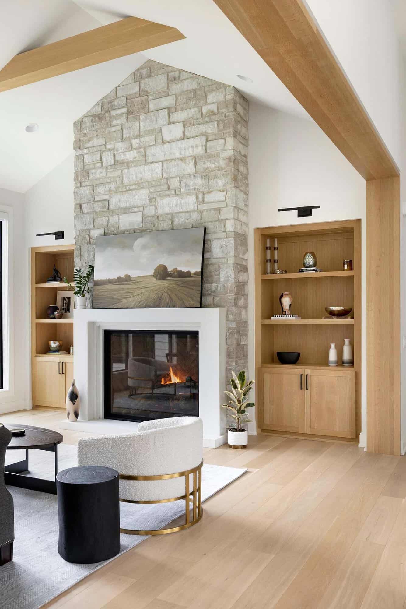 transitional-style-living-room-with-a-fireplace