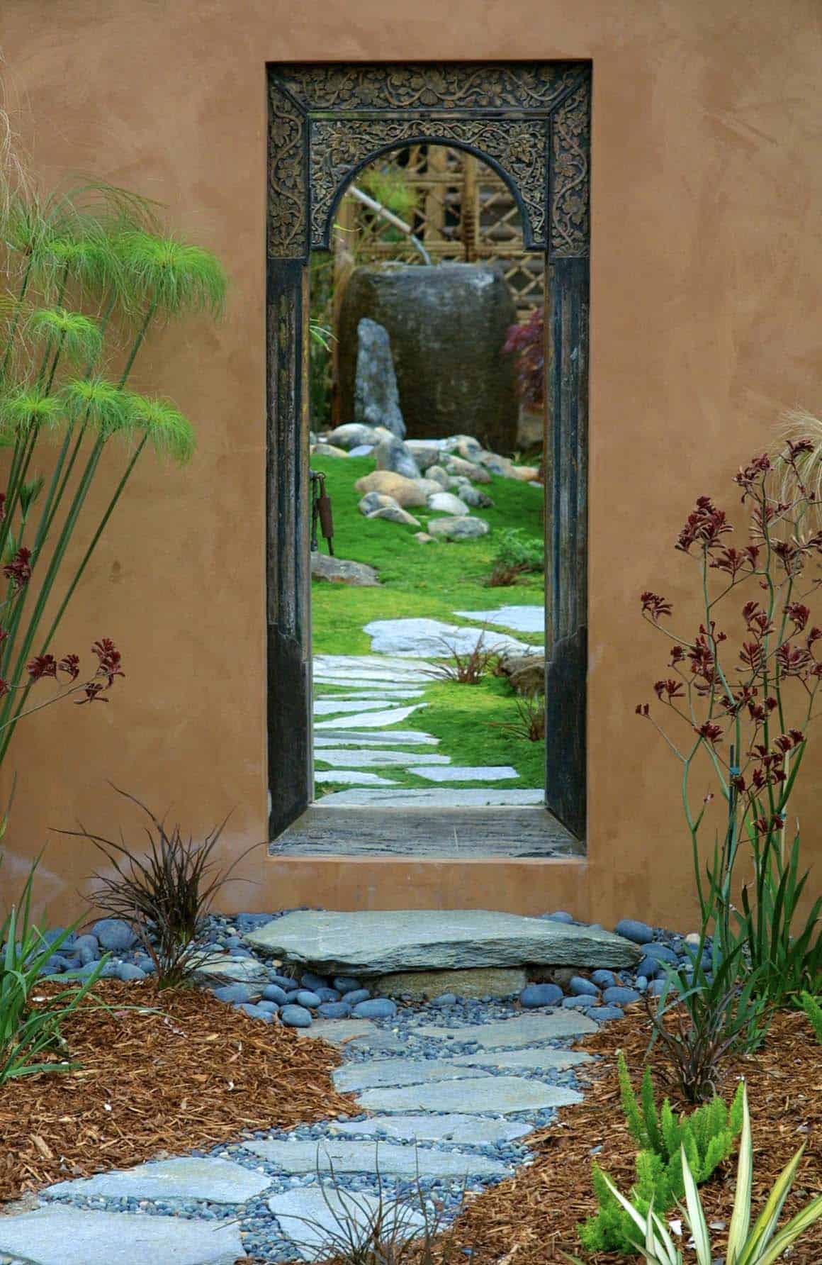 stone-pathway-spanish-style-garden-backyard-landscaping