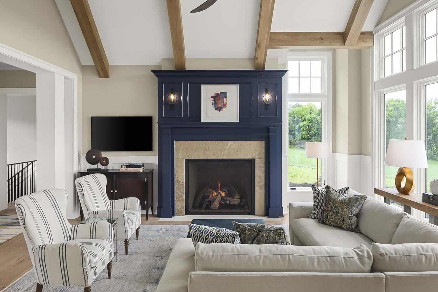 modern-farmhouse-living-room-with-a-fireplace
