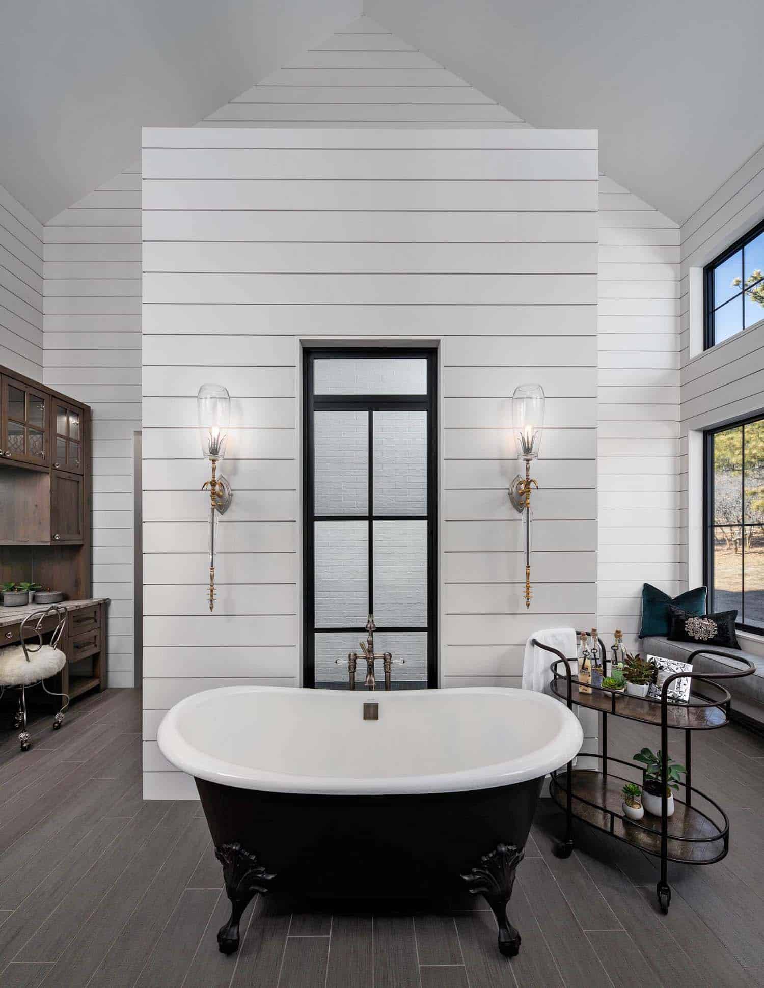 modern-glam-farmhouse-bathroom-with-a-freestanding-tub