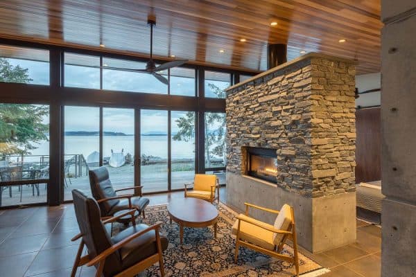 featured posts image for An amazing seaside hideaway embraces nature on Camano Island, WA