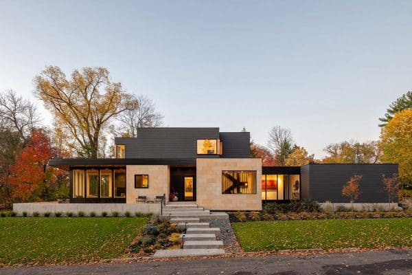 featured posts image for This sensational modern dream house in Minnesota boasts clean lines